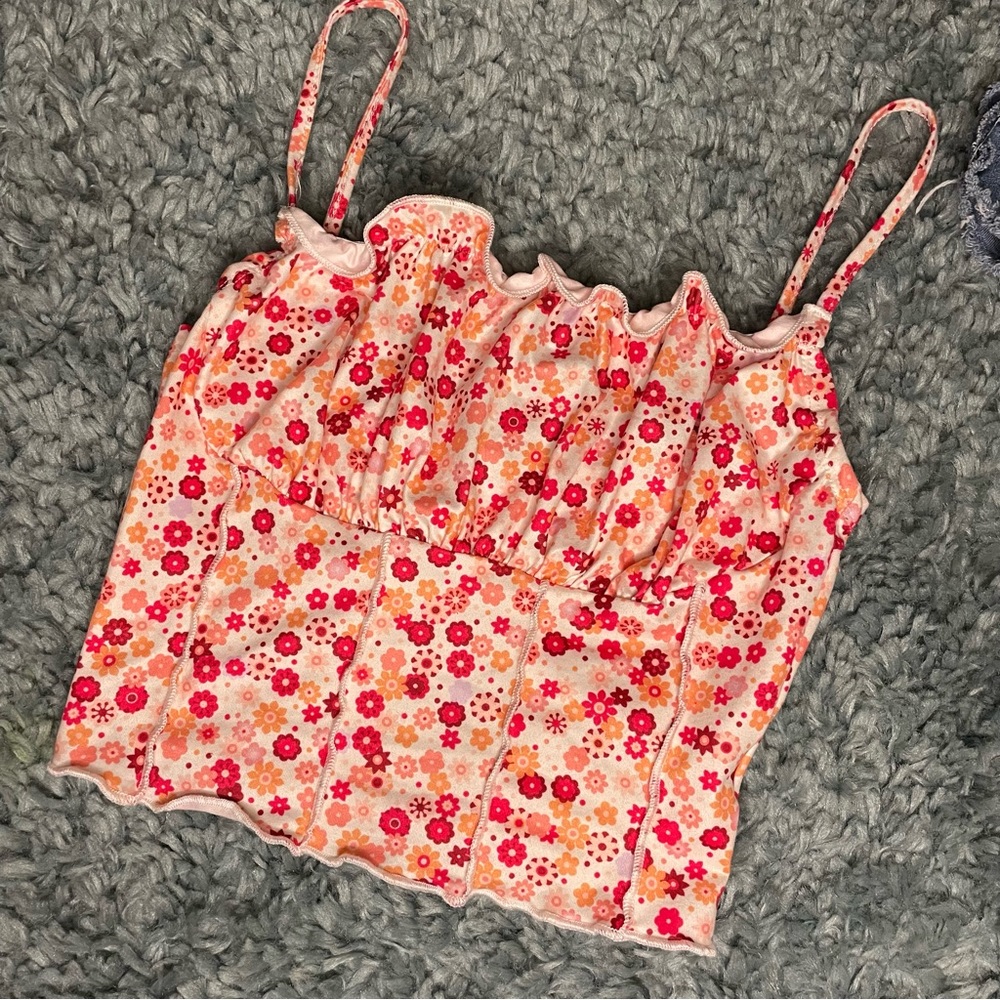 Floral Tank Top